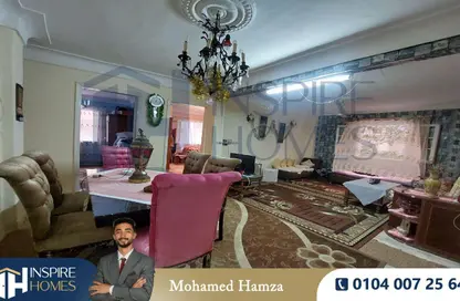 شقة - 3 غرف نوم - 1 حمام للبيع في شارع السيدة سكينة إبنت الحسين - كفر عبده - رشدي - حي شرق - الاسكندرية