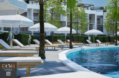 Apartment - 1 Bedroom - 1 Bathroom for sale in Magawish - Hurghada - Red Sea