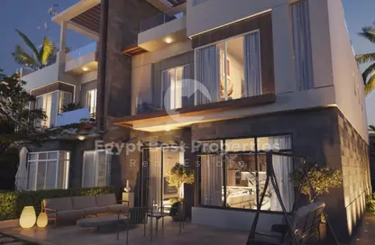 Townhouse - 4 Bedrooms - 4 Bathrooms for sale in V Levels - Sheikh Zayed Compounds - Sheikh Zayed City - Giza
