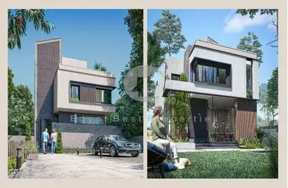 Villa - 4 Bedrooms - 3 Bathrooms for sale in Il Cazar - 5th Settlement Compounds - The 5th Settlement - New Cairo City - Cairo