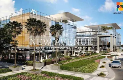Retail - Studio - 2 Bathrooms for sale in Golden Gate - South Teseen St. - The 5th Settlement - New Cairo City - Cairo