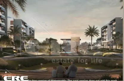 Apartment - 2 Bedrooms - 2 Bathrooms for sale in Avelin - North Investors Area - New Cairo City - Cairo