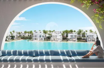 Villa - 3 Bedrooms - 4 Bathrooms for sale in Ramla Lakeside - Qesm Ad Dabaah - North Coast