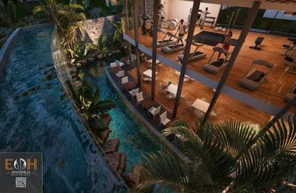 Apartment - 3 Bedrooms - 1 Bathroom for sale in One7 Residence - Hurghada Resorts - Hurghada - Red Sea