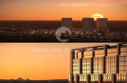 شقق فندقية - غرفة نوم - 1 حمام للبيع في كراون بلازا - طريق الواحات - مدينة 6 أكتوبر - الجيزة