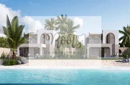 Twin House - 5 Bedrooms - 5 Bathrooms for sale in The Med - Ras Al Hekma - North Coast