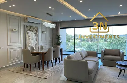 Apartment - 2 Bedrooms - 2 Bathrooms for rent in Lake View Residence - 5th Settlement Compounds - The 5th Settlement - New Cairo City - Cairo