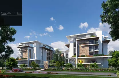 iVilla - 3 Bedrooms - 3 Bathrooms for sale in Mountain View iCity - 5th Settlement Compounds - The 5th Settlement - New Cairo City - Cairo