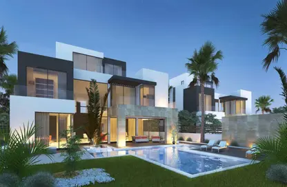 Twin House - 4 Bedrooms - 5 Bathrooms for sale in Palm Hills New Cairo - 5th Settlement Compounds - The 5th Settlement - New Cairo City - Cairo