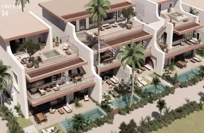 Chalet - 2 Bedrooms - 3 Bathrooms for sale in Ramla Lakeside - Qesm Ad Dabaah - North Coast
