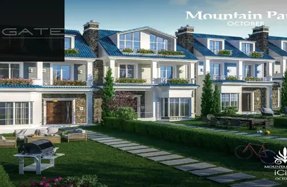 iVilla - 3 Bedrooms - 3 Bathrooms for sale in Mountain View iCity October - 6 October Compounds - 6 October City - Giza
