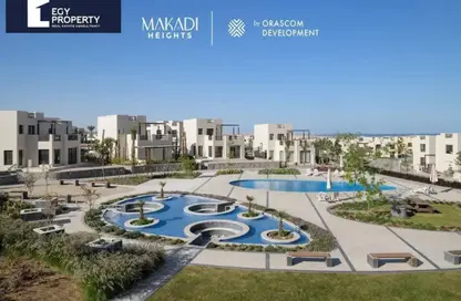 شاليه - 2 غرف نوم - 2 حمامات للبيع في مكادي هايتس - مكادي اوراسكوم - مكادي - الغردقة - محافظة البحر الاحمر