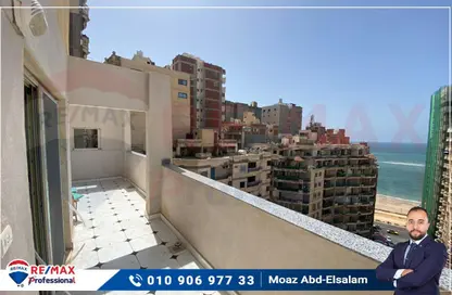 Duplex - 3 Bedrooms - 2 Bathrooms for rent in Al Geish Road - El Mandara - Hay Than El Montazah - Alexandria