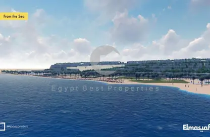 شاليه - 2 غرف نوم - 3 حمامات للبيع في المصيف - راس الحكمة - الساحل الشمالي