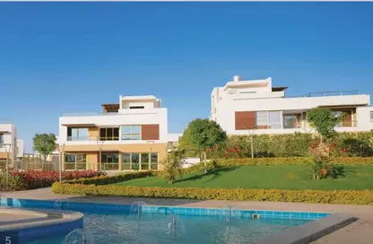 Twin House - 4 Bedrooms - 4 Bathrooms for sale in Upville - Cairo Alexandria Desert Road - 6 October City - Giza