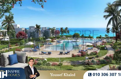 Chalet - 3 Bedrooms - 3 Bathrooms for sale in Hacienda Waters - Qesm Ad Dabaah - North Coast