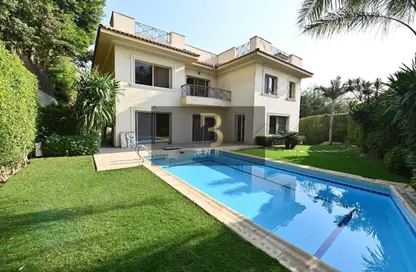 Villa - 4 Bedrooms - 6 Bathrooms for rent in Katameya Heights - El Katameya Compounds - El Katameya - New Cairo City - Cairo