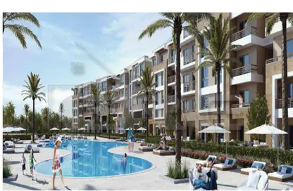 شقة - 2 غرف نوم - 2 حمامات للبيع في فورتين جولف ريزيدنس - اب تاون كايرو - المقطم - القاهرة