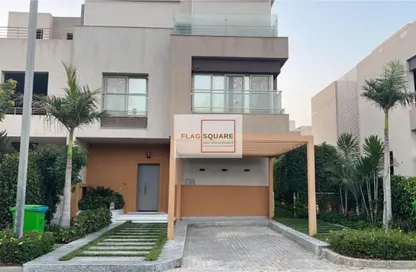 Townhouse - 4 Bedrooms - 4 Bathrooms for sale in Palm Hills WoodVille - Al Wahat Road - 6 October City - Giza