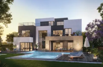 Villa - 3 Bedrooms - 4 Bathrooms for sale in District 5 - 5th Settlement Compounds - The 5th Settlement - New Cairo City - Cairo