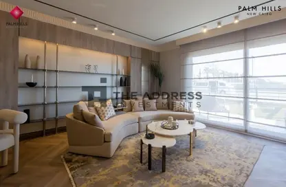 Apartment - 2 Bedrooms - 2 Bathrooms for sale in Palm Hills New Cairo - 5th Settlement Compounds - The 5th Settlement - New Cairo City - Cairo