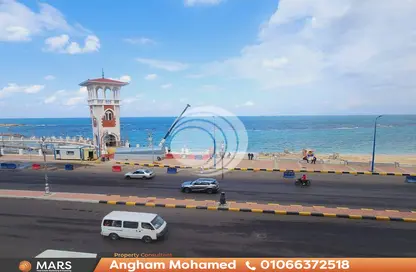 شقة - 3 غرف نوم - 2 حمامات للايجار في طريق الجيش - ميامي - حي اول المنتزة - الاسكندرية