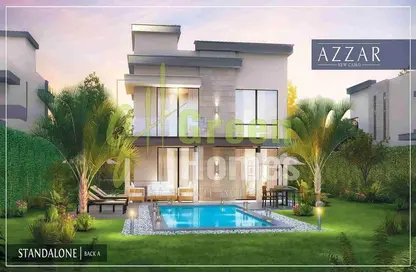 Townhouse - 4 Bedrooms - 5 Bathrooms for sale in Azzar 2 - 5th Settlement Compounds - The 5th Settlement - New Cairo City - Cairo