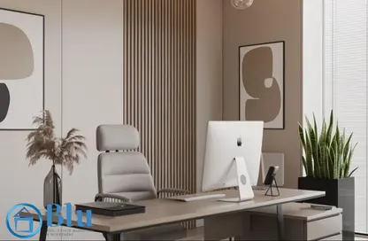 Office Space - Studio - 4 Bathrooms for rent in North Teseen St. - The 5th Settlement - New Cairo City - Cairo