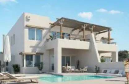 Chalet - 3 Bedrooms - 2 Bathrooms for sale in Hacienda Waters - Qesm Ad Dabaah - North Coast