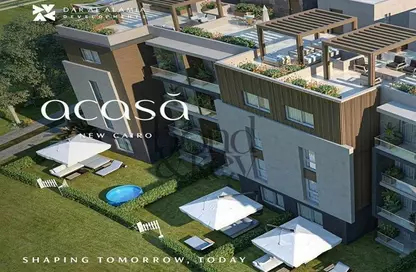 Apartment - 4 Bedrooms - 4 Bathrooms for sale in Acasa - 5th Settlement Compounds - The 5th Settlement - New Cairo City - Cairo