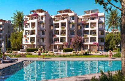 Chalet - 2 Bedrooms - 2 Bathrooms for sale in Hacienda Waters - Qesm Ad Dabaah - North Coast