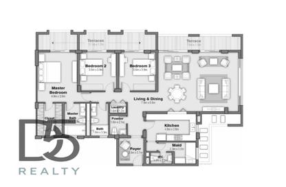 Apartment - 3 Bedrooms - 3 Bathrooms for sale in The Fourteen Golf Residences - Uptown Cairo - Mokattam - Cairo