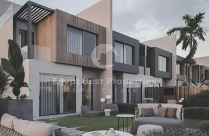 Townhouse - 3 Bedrooms - 3 Bathrooms for sale in Vye Sodic - New Zayed City - Sheikh Zayed City - Giza