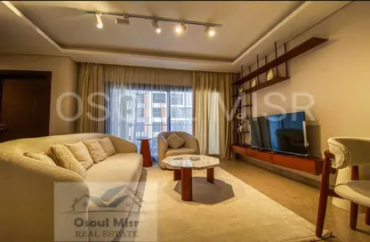 Apartment - 2 Bedrooms - 2 Bathrooms for rent in Park Side Residence - Zed Towers - Sheikh Zayed Compounds - Sheikh Zayed City - Giza