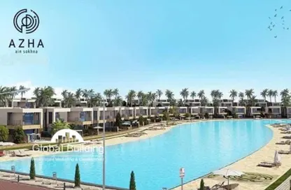 Townhouse - 3 Bedrooms - 3 Bathrooms for sale in Azha - Al Ain Al Sokhna - Suez
