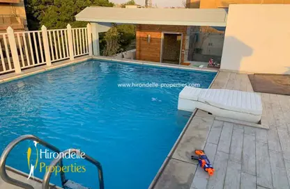 Penthouse - 4 Bedrooms - 4 Bathrooms for rent in Sarayat Al Maadi - Hay El Maadi - Cairo