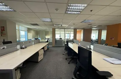 Full Floor - Studio - 6 Bathrooms for rent in Bank Center Street - South Teseen St. - The 5th Settlement - New Cairo City - Cairo