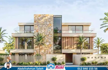 Villa - 4 Bedrooms - 6 Bathrooms for sale in Marina 5 - Marina - Al Alamein - North Coast