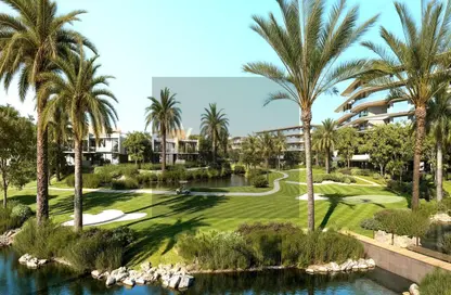 Apartment - 1 Bedroom - 1 Bathroom for sale in Modon Golf Town - The 6th Settlement - New Cairo City - Cairo