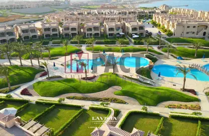 Chalet - 3 Bedrooms - 2 Bathrooms for sale in La Vista Gardens - La Vista - Al Ain Al Sokhna - Suez
