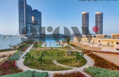 شاليه - 3 غرف نوم - 3 حمامات للبيع في الحي اللاتيني - مدينة العلمين الجديدة - العلمين - الساحل الشمالي