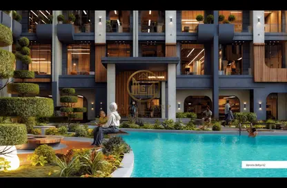 Apartment - 1 Bedroom - 1 Bathroom for sale in Bahja - Sheikh Zayed Compounds - Sheikh Zayed City - Giza