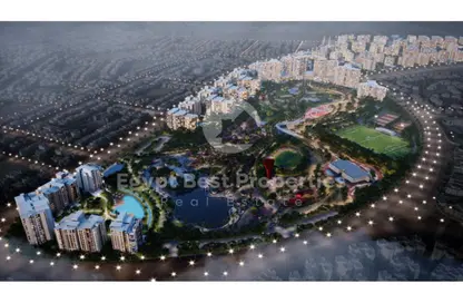 Apartment - 1 Bedroom - 1 Bathroom for sale in Park Side Residence - Zed Towers - Sheikh Zayed Compounds - Sheikh Zayed City - Giza