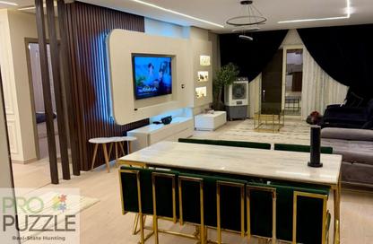 Apartment - 3 Bedrooms - 3 Bathrooms for rent in New Cairo Centre - North Teseen St. - The 5th Settlement - New Cairo City - Cairo