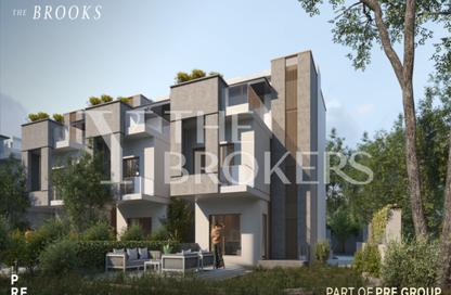 Apartment - 2 Bedrooms - 2 Bathrooms for sale in The brooks - El Katameya Compounds - El Katameya - New Cairo City - Cairo