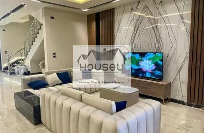 Twin House - 4 Bedrooms - 5 Bathrooms for rent in Layan Residence - 5th Settlement Compounds - The 5th Settlement - New Cairo City - Cairo