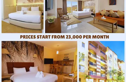 Apartment - Studio - 1 Bathroom for rent in American University Housing District - 5th Settlement Compounds - The 5th Settlement - New Cairo City - Cairo