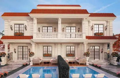 Twin House - 4 Bedrooms - 4 Bathrooms for sale in Al Dabaa Corridor - Green Belt - 6 October City - Giza