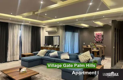 Apartment - 2 Bedrooms - 2 Bathrooms for sale in Palm Hills Village Gate - South Investors Area - New Cairo City - Cairo