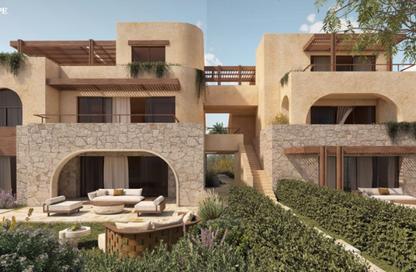 Chalet - 2 Bedrooms - 2 Bathrooms for sale in Ramla Lakeside - Qesm Ad Dabaah - North Coast